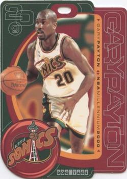 2000 Crown Pro Dog Tags #T07 Gary Payton Front