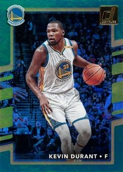 2017-18 Donruss - Holo Green/Yellow Laser #47 Kevin Durant Front