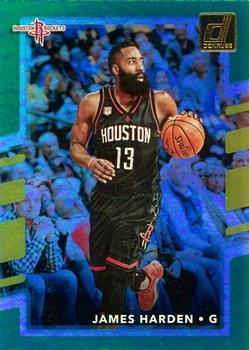 2017-18 Donruss - Holo Green/Yellow Laser #51 James Harden Front