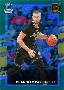 2017-18 Donruss - Holo Green/Yellow Laser #75 Chandler Parsons Front
