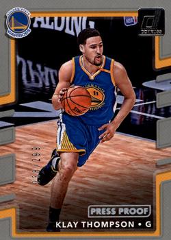2017-18 Donruss - Press Proof Silver #49 Klay Thompson Front