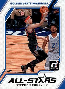 2017-18 Donruss - All-Stars #1 Stephen Curry Front