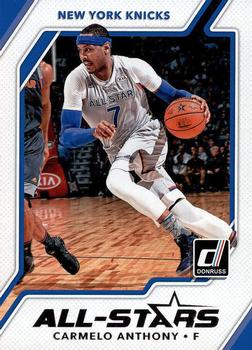 2017-18 Donruss - All-Stars #25 Carmelo Anthony Front