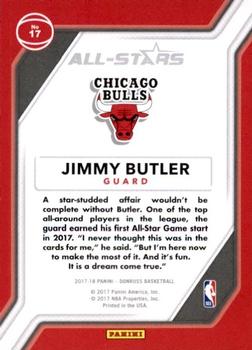 2017-18 Donruss - All-Stars Press Proof #17 Jimmy Butler Back