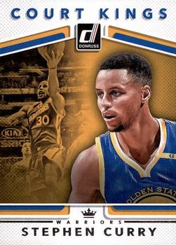 2017-18 Donruss - Court Kings #35 Stephen Curry Front