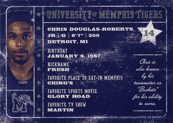 2007-08 Memphis Tigers #NNO Chris Douglas-Roberts Back