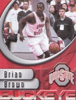 1999-00 Ohio State Buckeyes #NNO Brian Brown Front