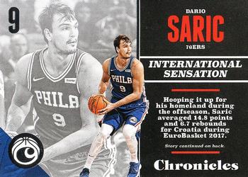 2017-18 Panini Chronicles #57 Dario Saric Front