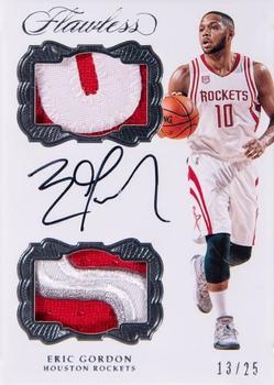 2016-17 Panini Flawless - Dual Patch Autographs #DPA-EGO Eric Gordon Front