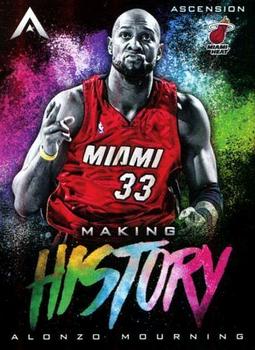 2017-18 Panini Ascension - Making History #MH30 Alonzo Mourning Front