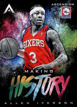 2017-18 Panini Ascension - Making History #MH35 Allen Iverson Front