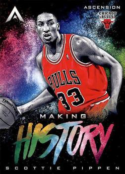 2017-18 Panini Ascension - Making History #MH39 Scottie Pippen Front