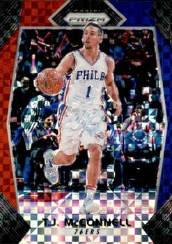 2017-18 Panini Prizm - Prizms Red White and Blue #5 T.J. McConnell Front