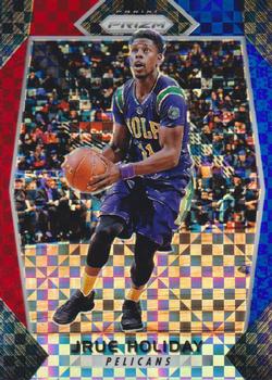 2017-18 Panini Prizm - Prizms Red White and Blue #122 Jrue Holiday Front