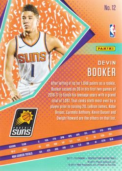 2017-18 Panini Revolution - Chinese New Year #12 Devin Booker Back