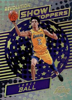 2017-18 Panini Revolution - Showstoppers #4 Lonzo Ball Front