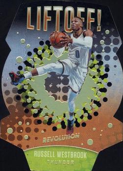 2017-18 Panini Revolution - Liftoff! #9 Russell Westbrook Front