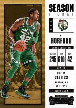 2017-18 Panini Contenders #66 Al Horford Front