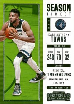 2017-18 Panini Contenders #89 Karl-Anthony Towns Front
