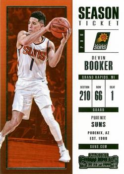 2017-18 Panini Contenders #96 Devin Booker Front