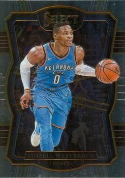 2017-18 Panini Select #158 Russell Westbrook Front
