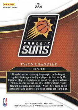 2017-18 Panini Select #264 Tyson Chandler Back
