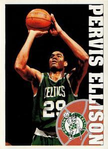 1995-96 Panini NBA Stickers (Brazil/Portuguese) #3 Pervis Ellison Front