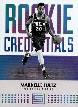 2017-18 Panini Status - Rookie Credentials #21 Markelle Fultz Front
