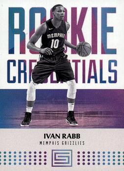 2017-18 Panini Status - Rookie Credentials #22 Ivan Rabb Front