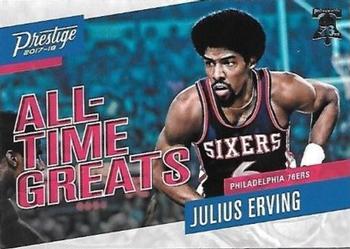 2017-18 Panini Prestige - All-Time Greats #4 Julius Erving Front