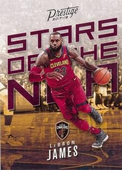 2017-18 Panini Prestige - Stars of the NBA #2 LeBron James Front