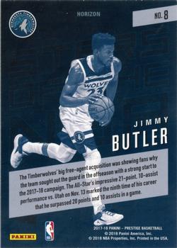 2017-18 Panini Prestige - Stars of the NBA Horizon #8 Jimmy Butler Back
