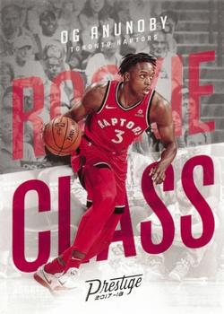 2017-18 Panini Prestige - Rookie Class #23 OG Anunoby Front