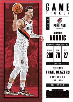 2017-18 Panini Contenders - Game Ticket #61 Jusuf Nurkic Front