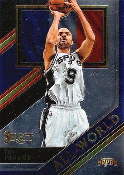 2017-18 Panini Select - All-World #AW-12 Tony Parker Front