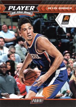 2017-18 Panini Player of the Day #25 Devin Booker Front