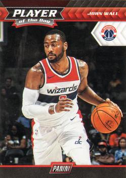 2017-18 Panini Player of the Day #30 John Wall Front