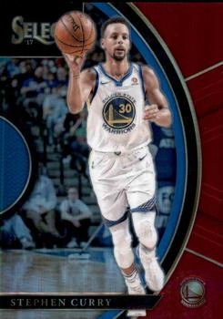 2017-18 Panini Select - Maroon Prizms #32 Stephen Curry Front