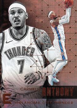 2017-18 Panini Essentials #15 Carmelo Anthony Front