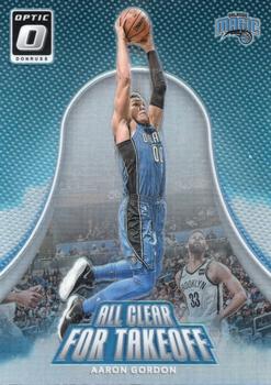 2017-18 Donruss Optic - All Clear for Takeoff Holo #1 Aaron Gordon Front