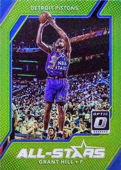 2017-18 Donruss Optic - All Stars Lime Green #27 Grant Hill Front