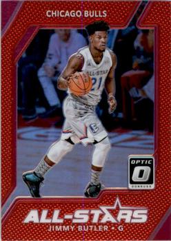2017-18 Donruss Optic - All Stars Red #17 Jimmy Butler Front