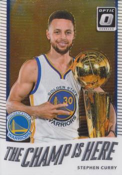 2017-18 Donruss Optic - The Champ is Here #5 Stephen Curry Front