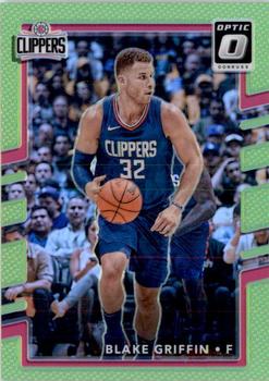 2017-18 Donruss Optic - Lime Green #63 Blake Griffin Front