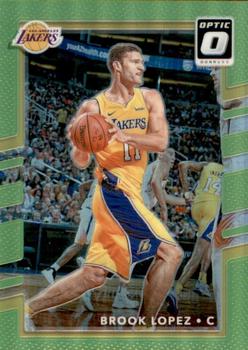 2017-18 Donruss Optic - Lime Green #68 Brook Lopez Front