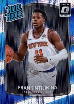 2017-18 Donruss Optic - Rated Rookie Shock #193 Frank Ntilikina Front