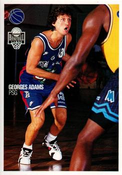 1995-96 Panini LNB (France) #127 Georges Adams Front
