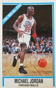 1991-92 Panini Stickers (Greek) #96 Michael Jordan Front