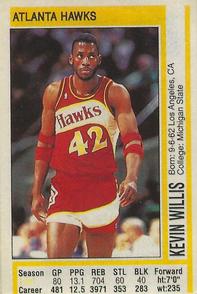 1991-92 Panini Stickers (Greek) #102 Kevin Willis Front