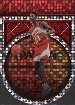 2017-18 Panini Crown Royale - Roundball Royalty Red #RR-27 Dominique Wilkins Front